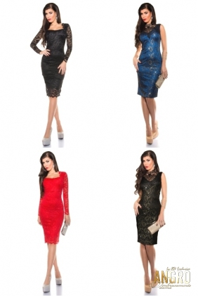Rochii dantela LOT-6441 | ROCHII DANTELA EN-GROS