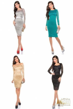 Rochii dantela LOT-6447 | ROCHII DANTELA EN-GROS