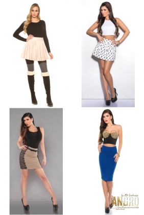 Fuste elegante LOT-6573 | HAINE DIVERSE EN-GROS