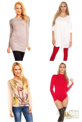 Pulovere elegante LOT-6584 | PULOVERE EN-GROS