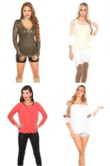 Bluze elegante LOT-6576 - Magazin online haine de dama EN-GROS