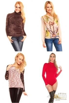 Pulovere elegante LOT-6527 | PULOVERE EN-GROS