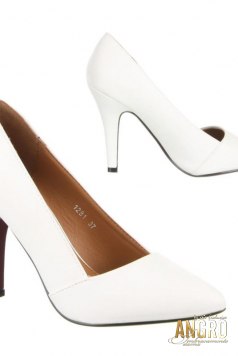 Pantofi Ambra White - Haine Engros