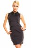 Scoase din stoc Engros - Rochie retro Cristy Dark-Grey