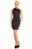Scoase din stoc Engros - Rochie retro Cristy Dark-Grey