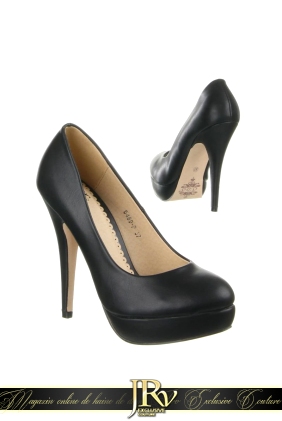 Pantofi Trash Black din Colectia de PANTOFI