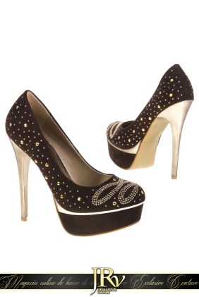 Pantofi Iren Brown din Colectia de PANTOFI