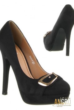 Pantofi Onix Black - Haine Engros