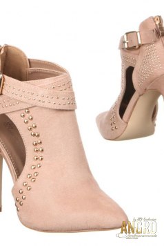 Pantofi Stassy Beige - Haine Engros