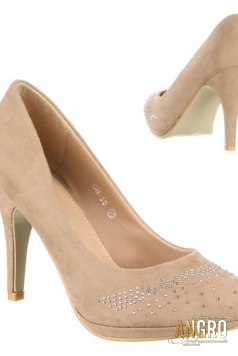 Pantofi Akiva Khaki - Haine Engros