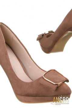 Pantofi Velvett Khaki - Haine Engros