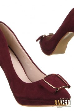 Pantofi Velvett Red - Haine Engros